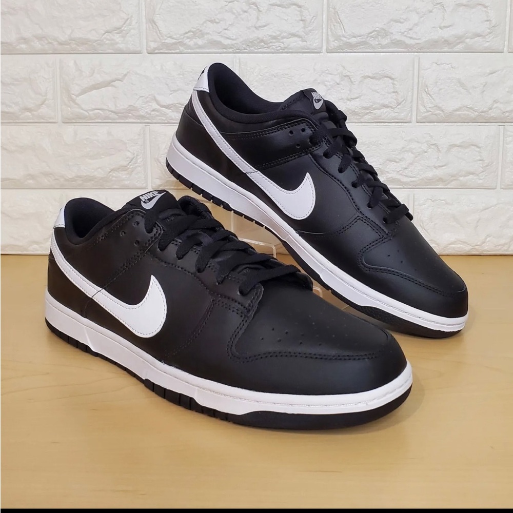 Nike Dunk Low Retro Black Panda 2.0 Mens Size 12.5 Black White DV0831-002